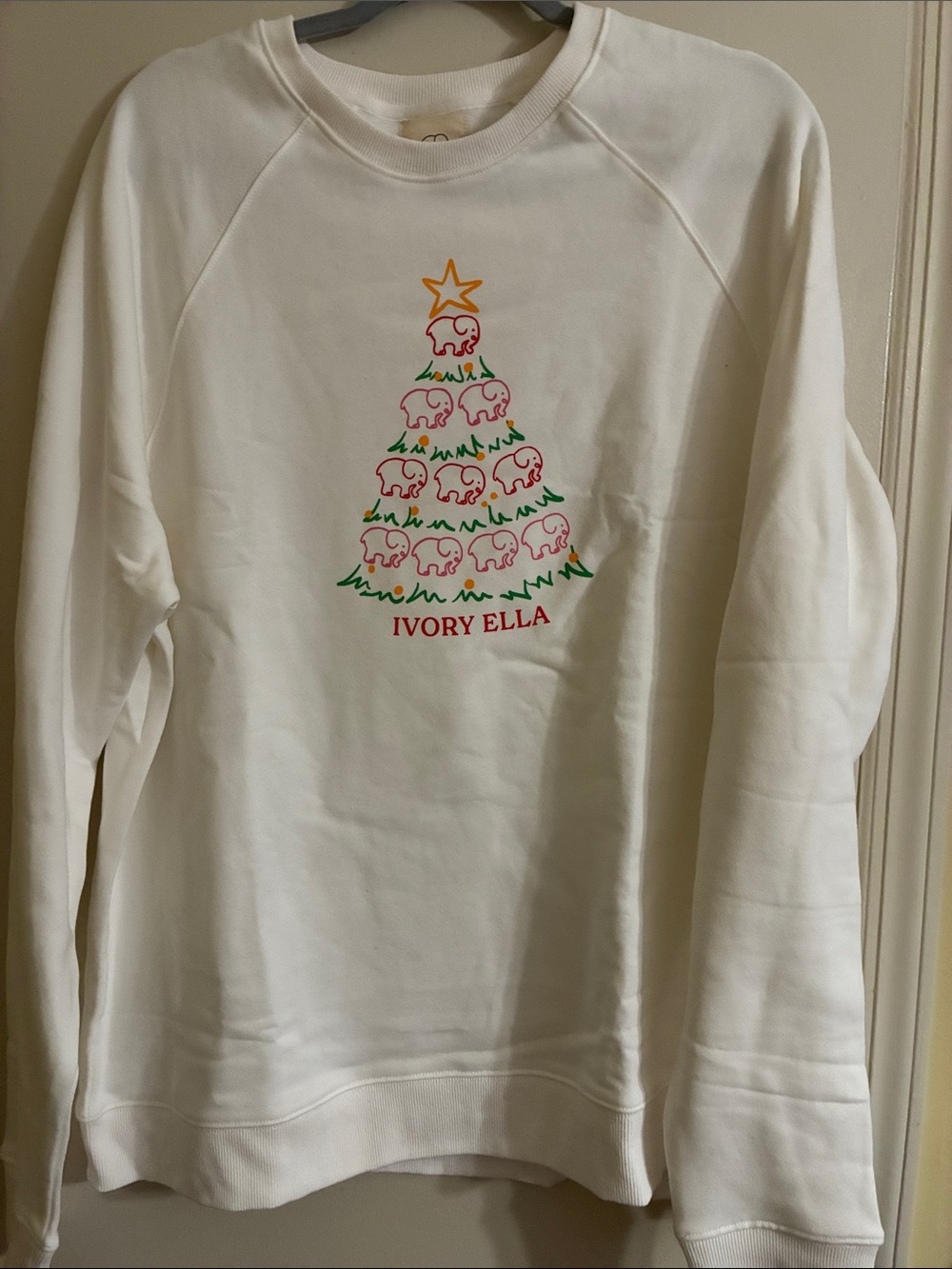 Ivory Ella - “Trim the Crew” Christmas Tree Sweatshirt